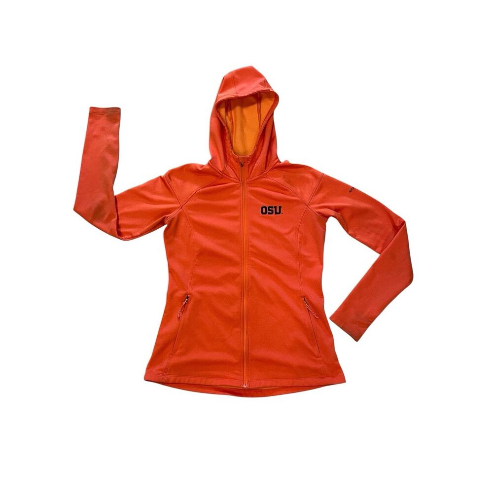 Columbia Oregon State Beavers Women’s Full Zip Orange Jacket See Pics For Size